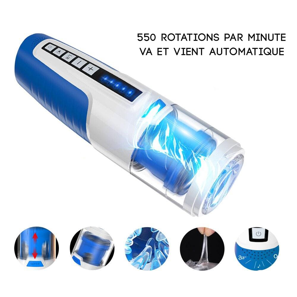 Masturbation mecanique telescopique