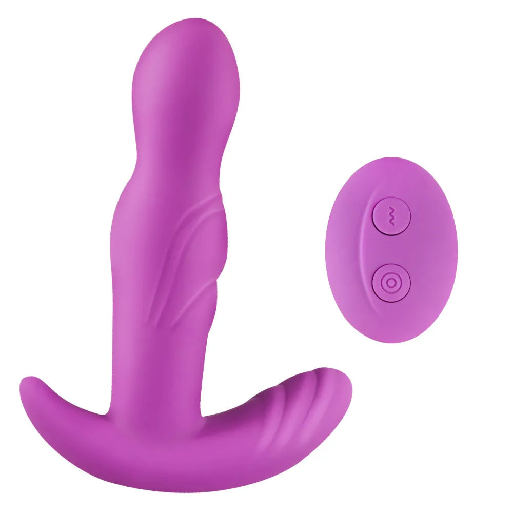 Stimulateur Prostatique Rotatif Télécommande Violet