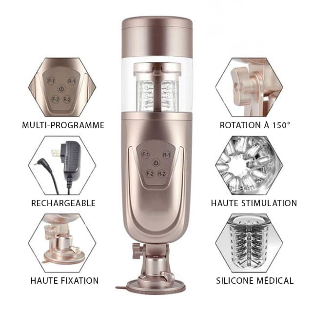 masturbateur homme va-et-vient automatique orgasme