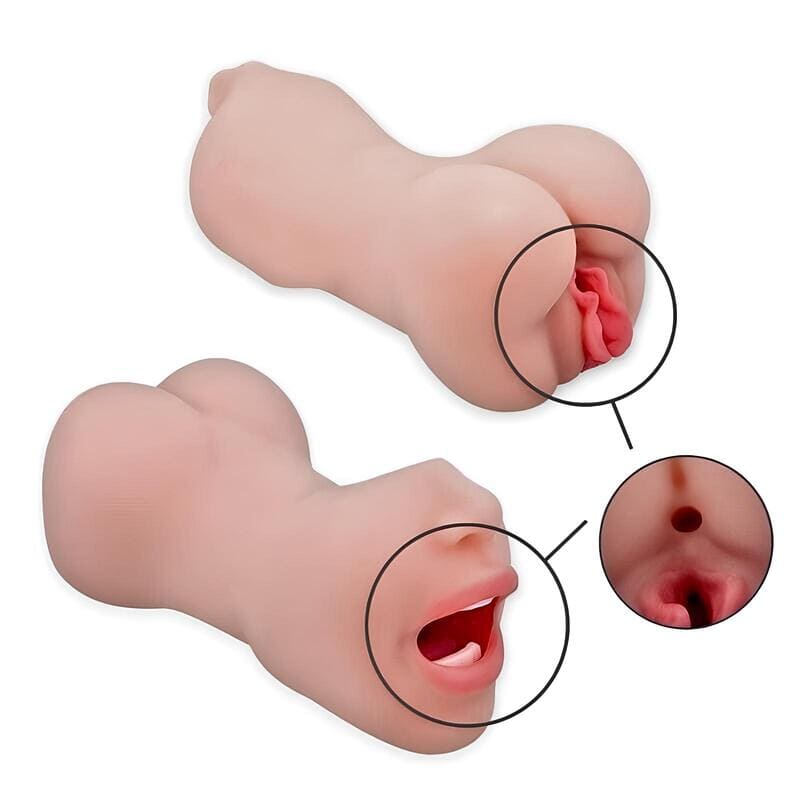 vaginette triple orifices vue détail des trois orifices
